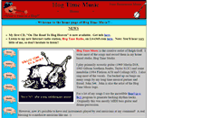 Desktop Screenshot of hogtimemusic.com